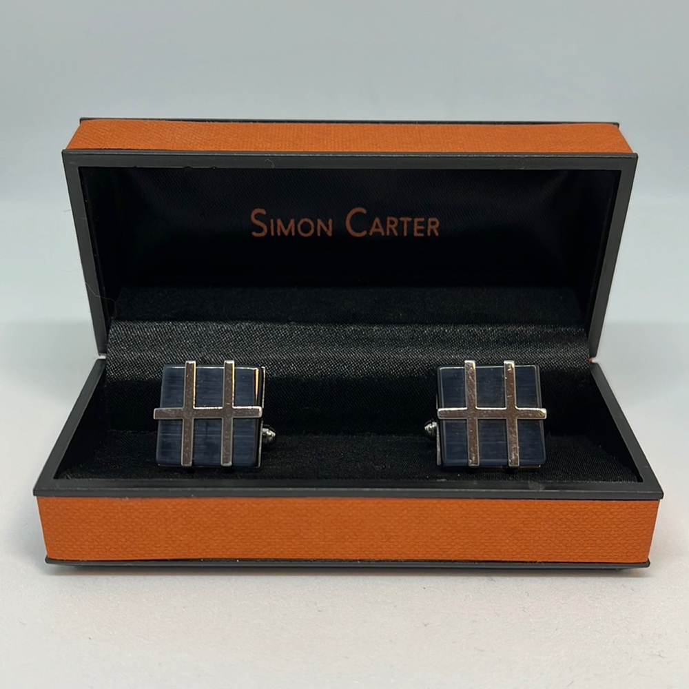 Vintage Simon Carter London Cuff Links EUC